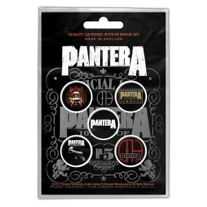 Image of Pantera - 101 Proof Button Badge Pack