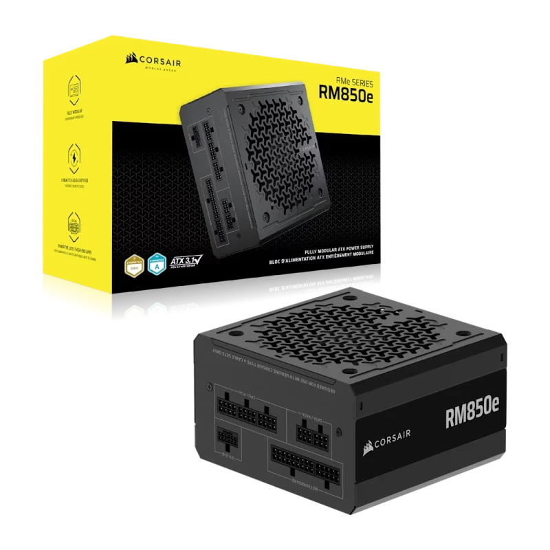 Image of CORSAIR Low-Noise RM850e Fully Modular ATX - 850 W 840006691266