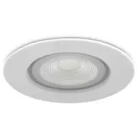 Image of Kosnic 5W Dimmable Fire Rated IP65 Downlight with Interchangeable Bezel - KFDL05DIM/S30-WHT