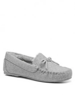Image of Hotter Cherish Slipper - Grey, Size 3, Women