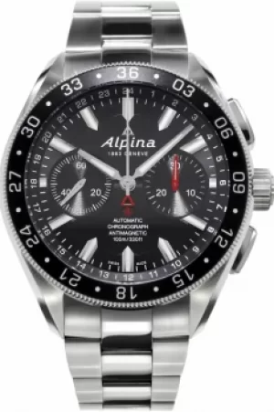Image of Mens Alpina Alpiner 4 Automatic Chronograph Watch AL-860B5AQ6B