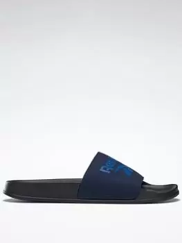 Image of Reebok Rbk Fulgere Slide, Black/Navy, Size 9, Men