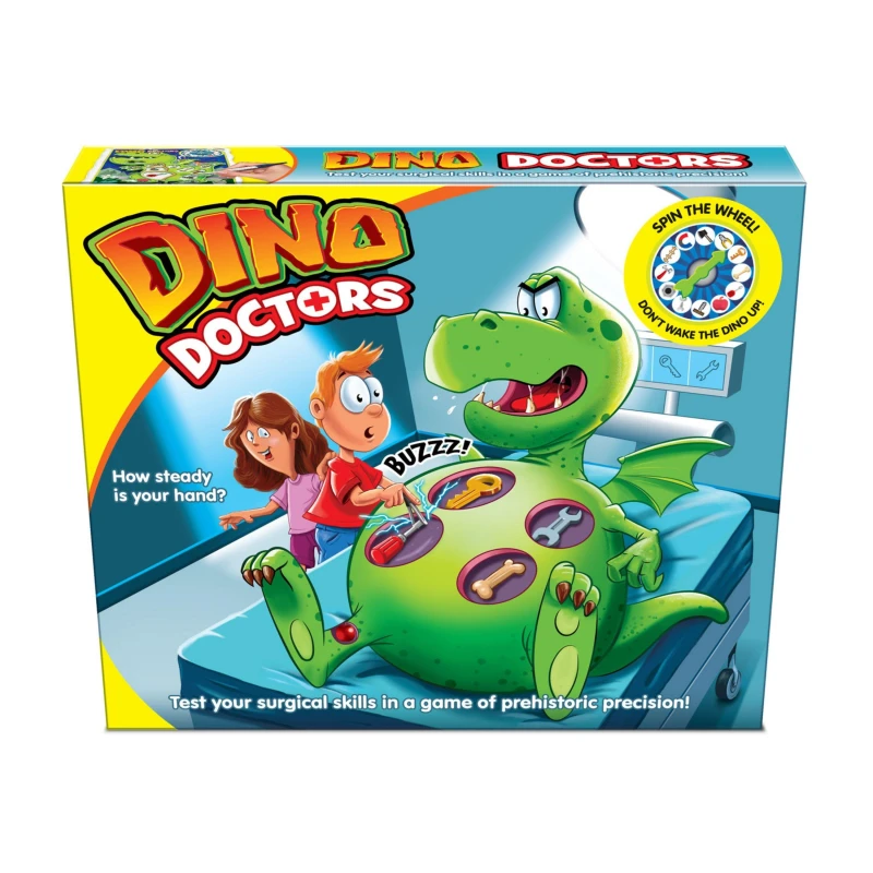 Image of KandyToys Dino Doctors Operation Game Green