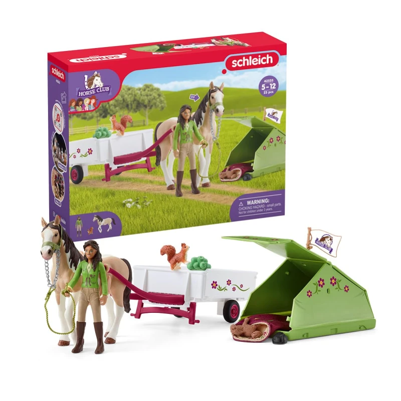 Image of Schleich Horse Club Sarahs Camping Multi unisex 001