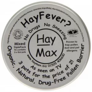 Image of Haymax Organic Pollen Barrier Balm 3 x 5ml