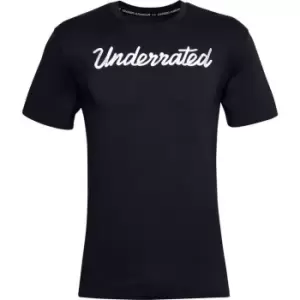 Image of Under Armour Curry Embroidered T Shirt Mens - Black