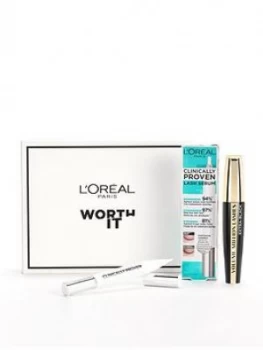 Image of LOreal Paris LOreal Paris Lash Care Eye Makeup Kit: Clinically Proven Lash Serum And Volume Million Mascara