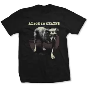 Image of Alice In Chains - Three Legged Dog Unisex Medium T-Shirt - Black