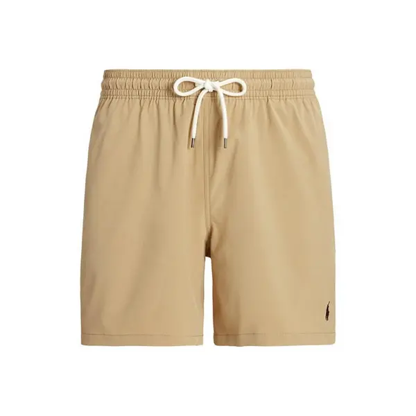 Image of POLO RALPH LAUREN Traveller Swim Shorts - Brown S
