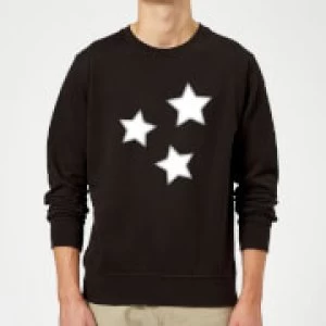 Image of Stars Sweatshirt - Black - 5XL