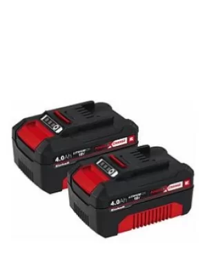 Image of Einhell Einhell Power X-Change 18V 2 X 4.0Ah Battery Pack