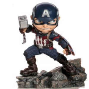 Image of Iron Studios Avengers Endgame Mini Co. PVC Figure Captain America 15 cm