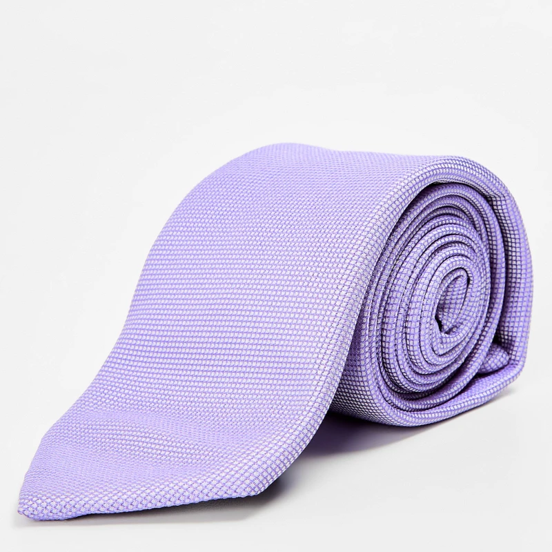Image of Boss Mens Tie Pastel Purple male One Size