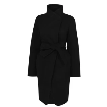 Image of Biba Fifi Belt Coat - Black