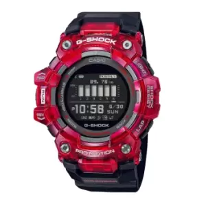 Image of Casio G-Shock Quartz Black Dial Black Resin Strap Mens Watch GBD-100SM-4A1ER