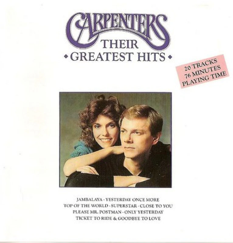 Image of Carpenters - Their Greatest Hits CD Album - Used