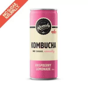 Image of Remedy Kombucha Kombucha Raspberry Lemonade 250ml