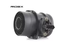 Image of RIDEX Mass air flow sensor OPEL,HYUNDAI,KIA 3926A0113 37980RBDE01,281644A000,281644A000 5836845,6650943048,6650943248