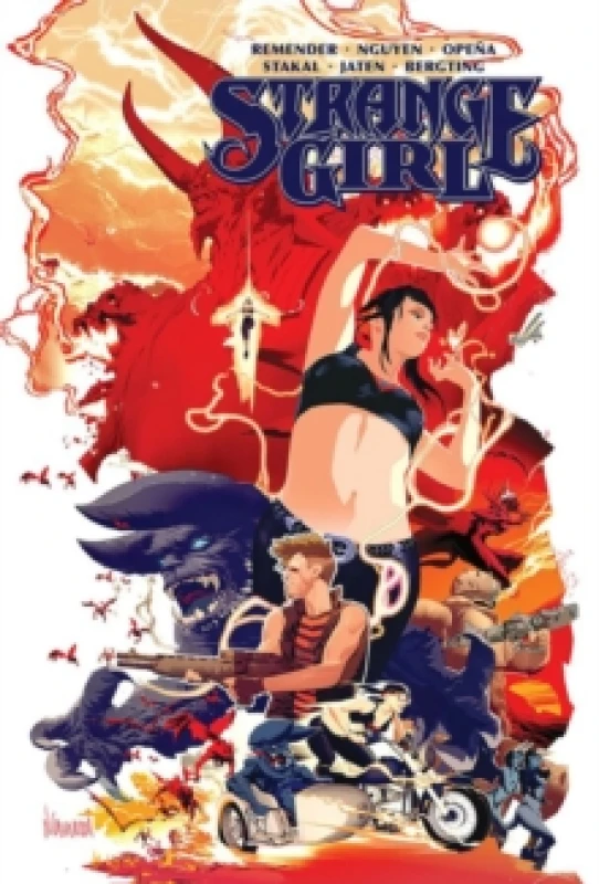Image of Strange Girl Deluxe Hardcover Hardback