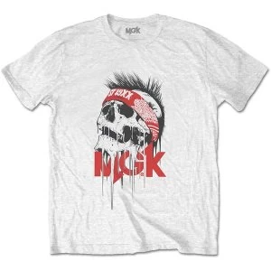 Image of Machine Gun Kelly - Invincible Mens Small T-Shirt - White