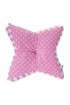 Image of Polka Dots Star Floor Cushion
