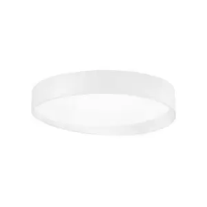 Image of Merano - Beach 50cm Integrated LED Semi Flush Light White Aluminium LED 34W 2040Lm 3000K
