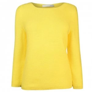 Image of Oui Oui Womens Long Sleeve Jumper - 2218 Celandine