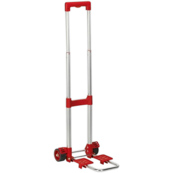 Image of Sealey CST30 Fold Down Aluminium Sack Truck Trolley
