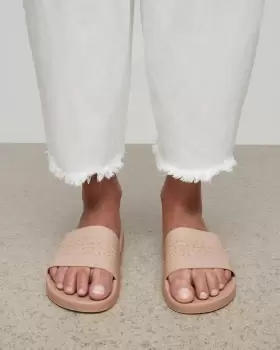 Image of AllSaints Womens Renegade Sliders, Misty Pink, Size: UK 5/US 8/EU 38