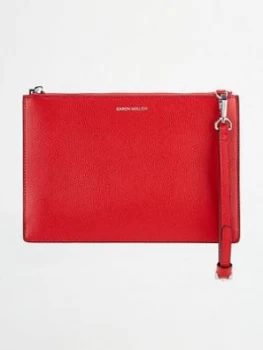 Image of Karen Millen Bennett Purse - Lipstick