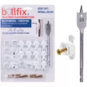 Image of Bullfix Universal Heavy Duty Starter Plasterboard Fixings 10 Pack