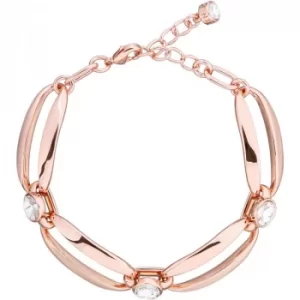 Image of Ladies Karen Millen Crystal Ellipse Bracelet