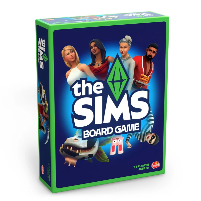Image of Goliath Games Presents: The Sims - Board Game Manage Your Needs & Fulfill Your Aspirations! Based on the Hit Game Series Adult Board Games For