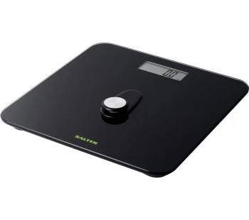 Image of SALTER 9224 BKDR Eco Power Bathroom Scales - Black