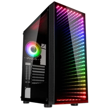 Image of Kolink Unity Code X Midi-Tower ARGB Gaming Case - Black Window