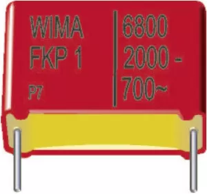 Image of FKP thin film capacitor set Radial lead Wima 115 pcs