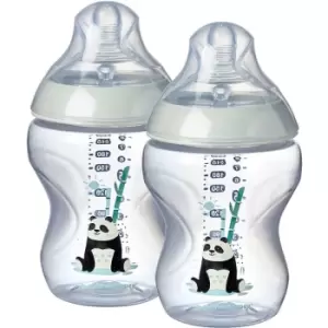 Image of Tommee Tippee C2N Closer to Nature Girl baby bottle 2 pcs 0m+ 2x260 ml