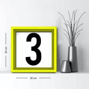 Image of 3030AHS-0106s Multicolor Decorative Framed MDF Painting