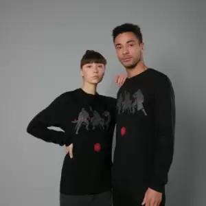 Image of The Rise of Skywalker Knights Of Ren Unisex Sweatshirt - Black - M