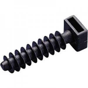 Image of Cable mount fir tree Black KSS 545015 CHR6