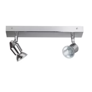 Image of Bomba 2 Light Twin Spotlight Chrome