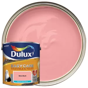 Image of Dulux Easycare Washable & Tough Boho Blush Matt Emulsion Paint 2.5L