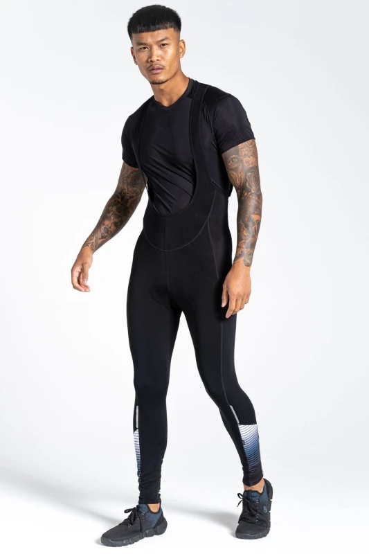 Image of Dare 2b Dare 2b Men Virtuous Bibbed Tight in Jet Black Size: Medium Jet Black M Male 5059404757886