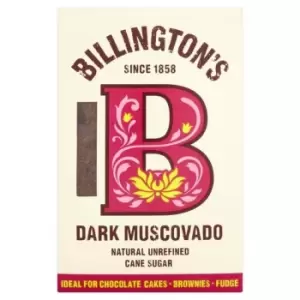 Image of Billington's Dark Muscovado Sugar 500g