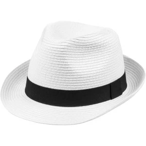 Image of White Gangster Hat