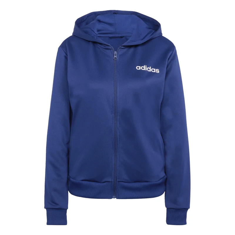 Image of Adidas Womens hoodie adidas Essentials Linear Bleu Female S