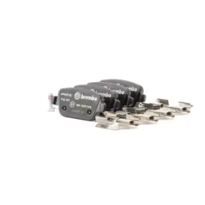 Image of BREMBO BRAKE PAD SET OF 4 P44017