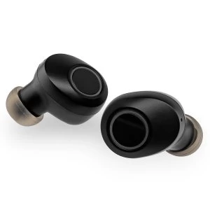 Image of Groov-e True Wireless Sound Buds with Voice Assistant & Portable Charging Case - Black