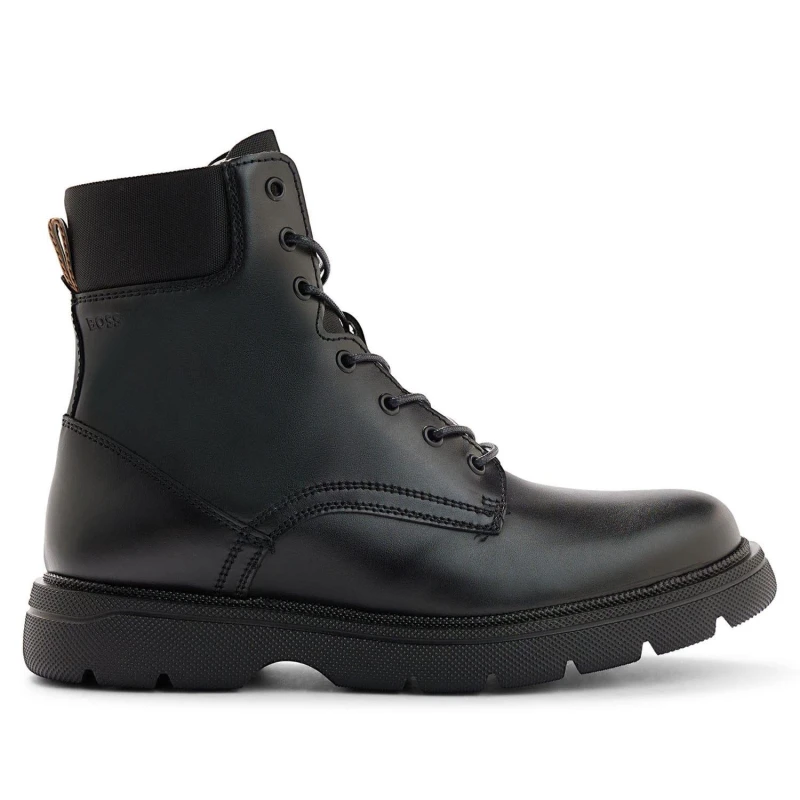 Image of Boss Jacob Half Boots Black male UK 6