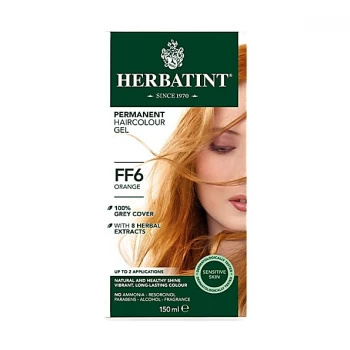 Image of Herbatint Permanent Hair Colour Gel - Orange